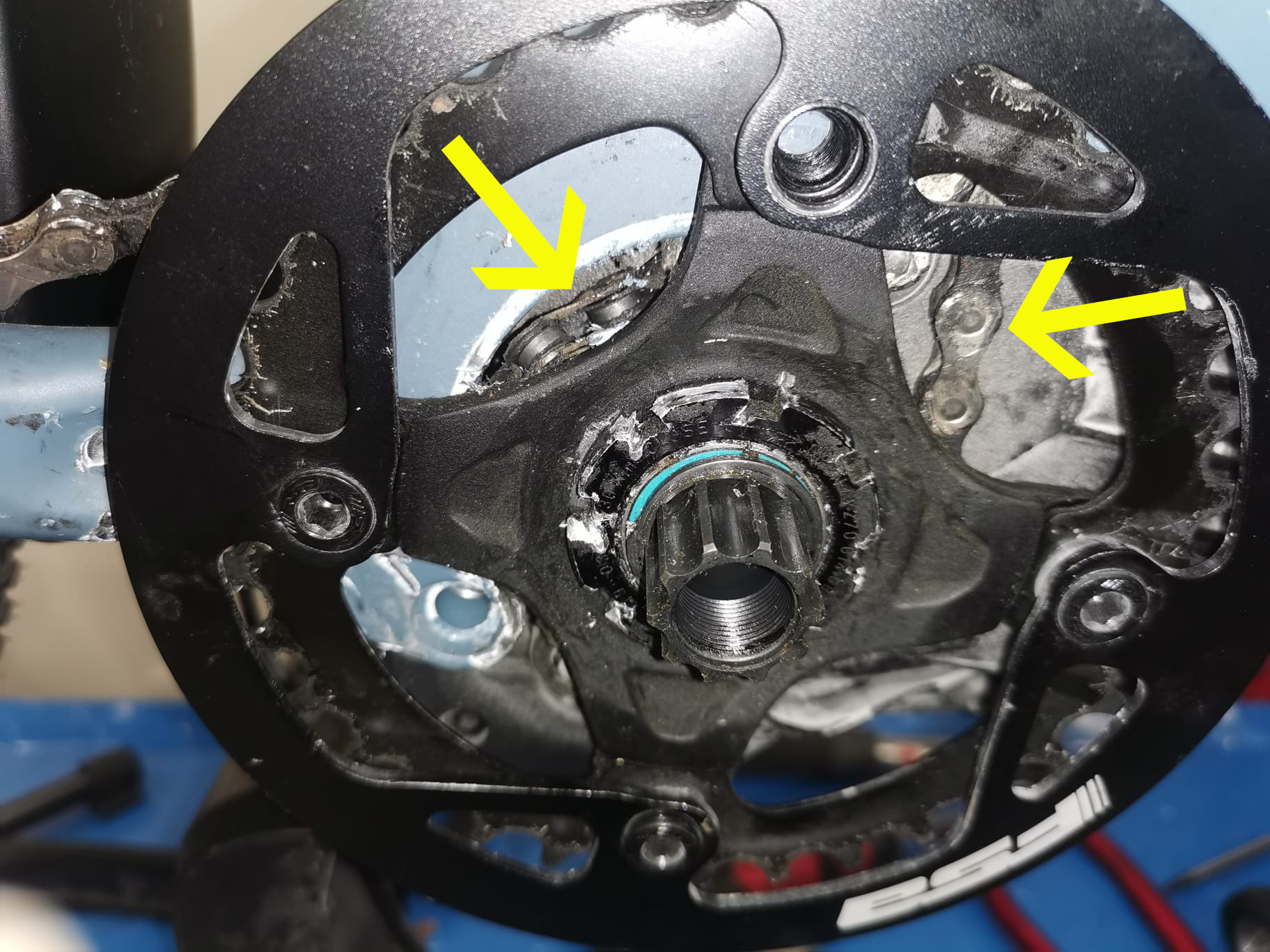 Schür48 Veloservice und Reparaturen-Bike_ verklemmte Kette